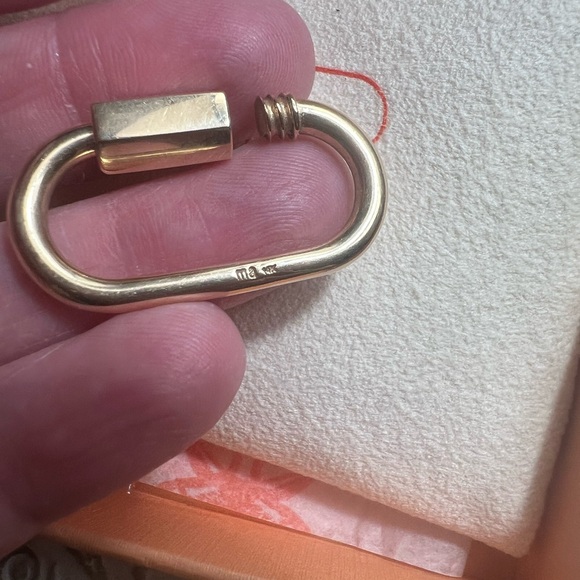 Marla Aaron 14K Yellow Gold Regular Lock EUC Box Ylang23 - Picture 7 of 16